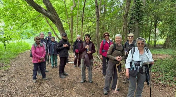 Wendover to Chesham on 17th May 2025 (9 miles, linear)