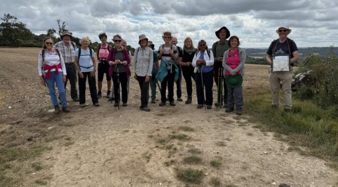 North Downs Way from Merstham to Oxted – 30th August 2025