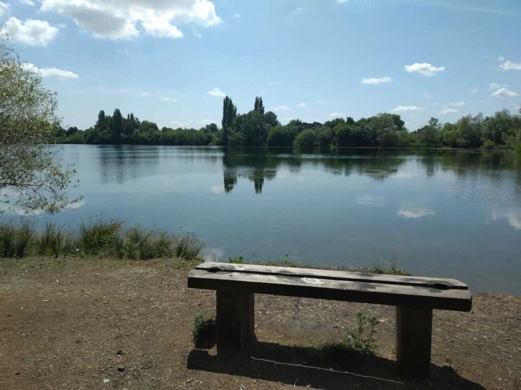 Vast hidden lake