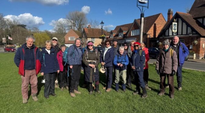 AMERSHAM via CHALFONT St. GILES on 14th March 2026